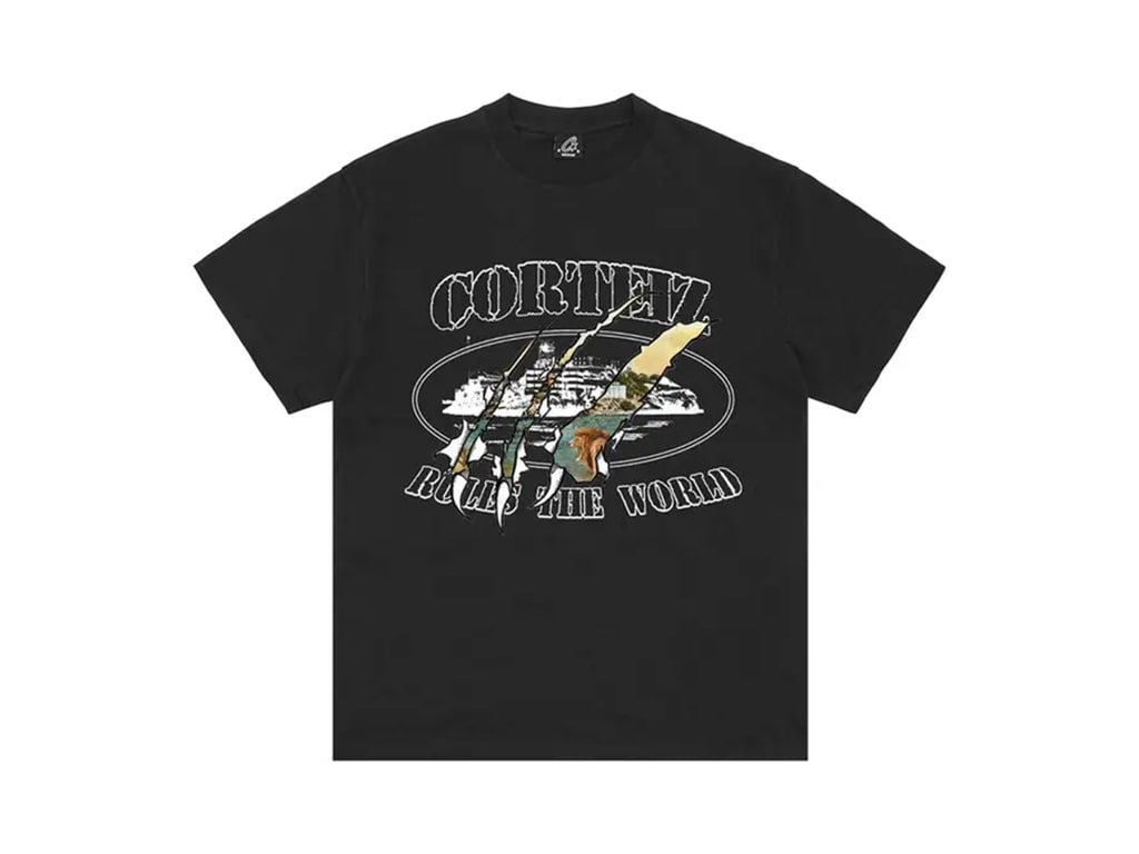 Corteiz Narnia Rip Tee Black