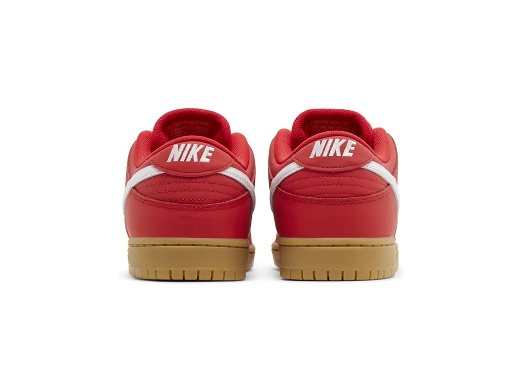 Nike SB Dunk Low University Red Gum