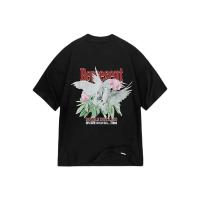 Represent Double Distilled T-Shirt Black