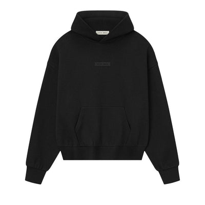 Fear of God Essentials Classic Fleece Hoodie Jet Black