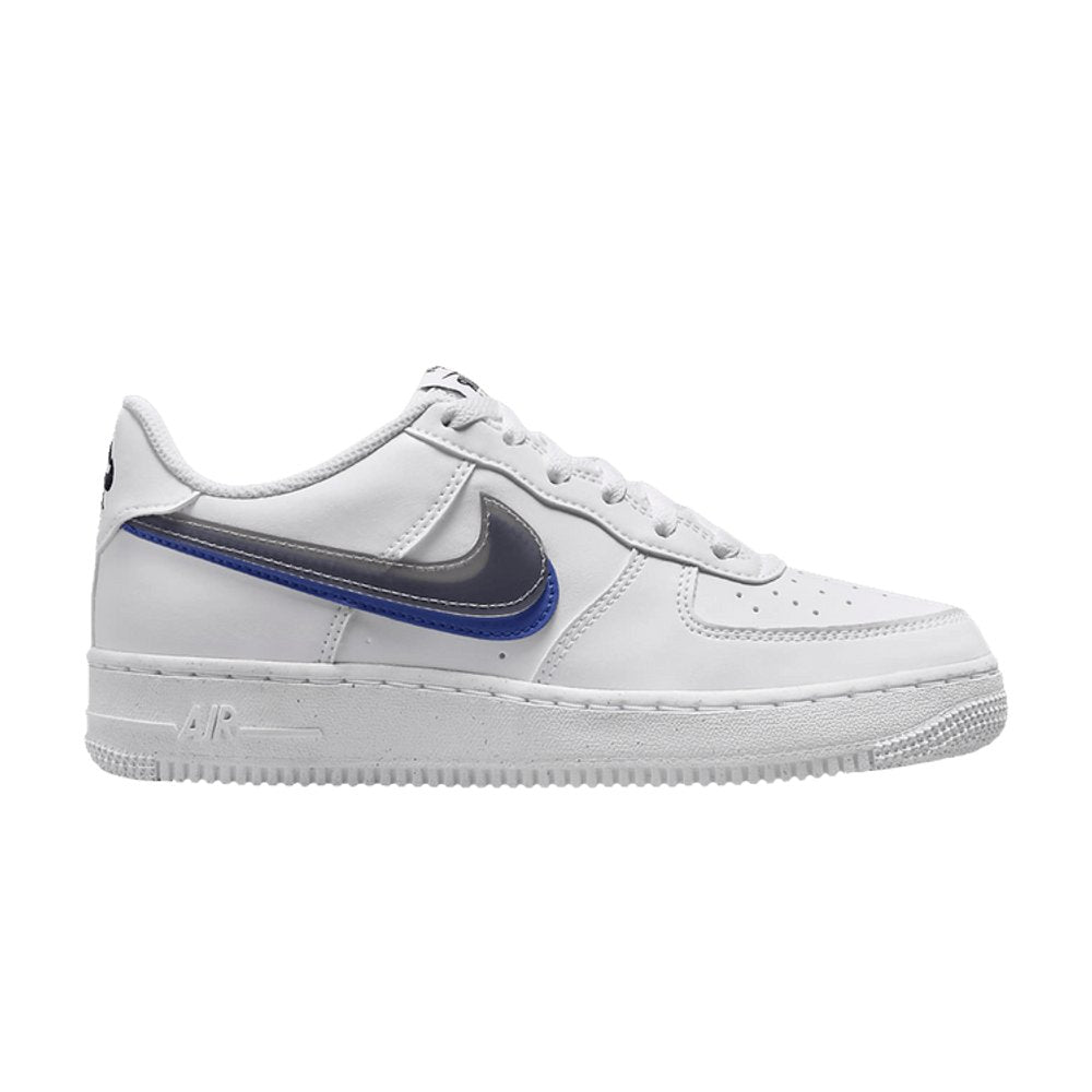 next nature nike air force dark blue swoosh Nike Air Force Low Impact Next Nature Double Purekickz – purekickz