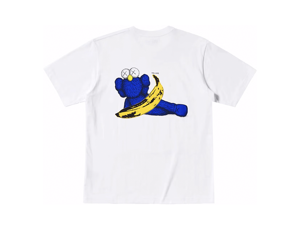 KAWS x Uniqlo Warhol UT Graphic 471321 T-shirt White
