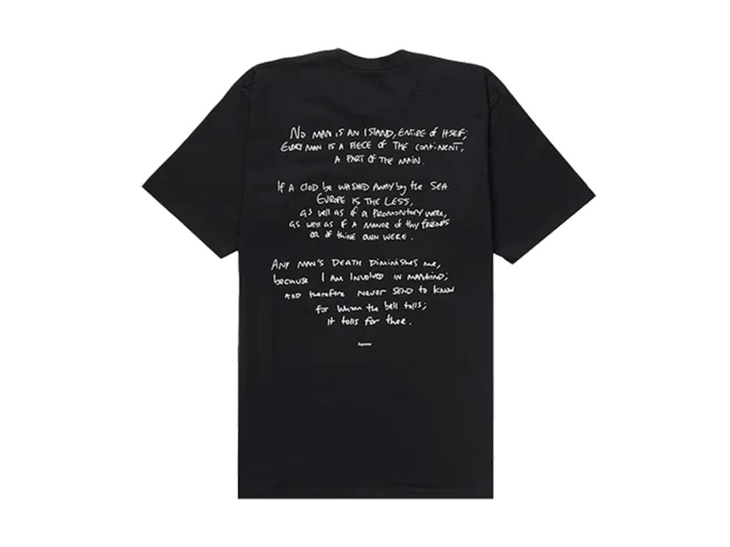 Supreme Corteiz Rules The World Tee Black