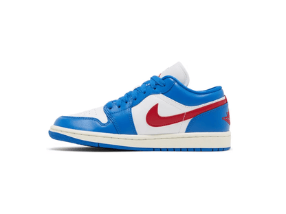 Air Jordan 1 Low Sport Blue Gym Red (W)