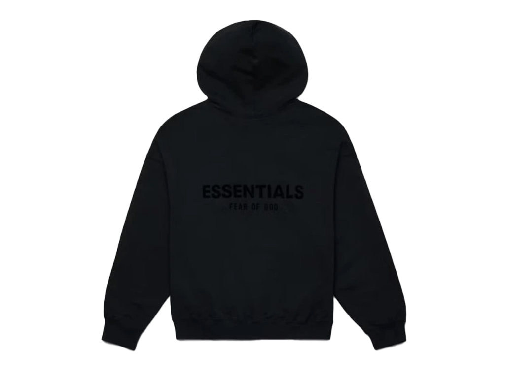 Fear of God Essentials Pullover Chest Logo Hoodie Stretch Limo/Black