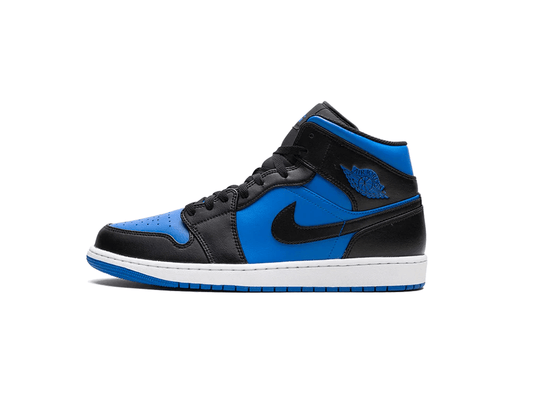 Jordan 1 Mid Black Royal Blue