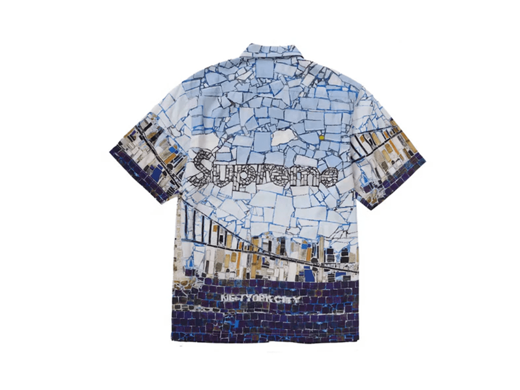 Supreme Mosaic S/S Shirt Multicolor