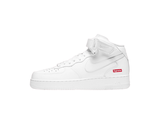 Nike Air Force 1 Mid Supreme Białe