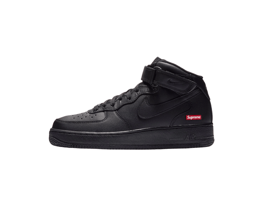 Nike Air Force 1 Mid Supreme w kolorze czarnym