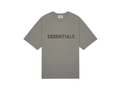 Fear of God Essentials Boxy T-Shirt Applique Logo Gray Flannel/Charcoal