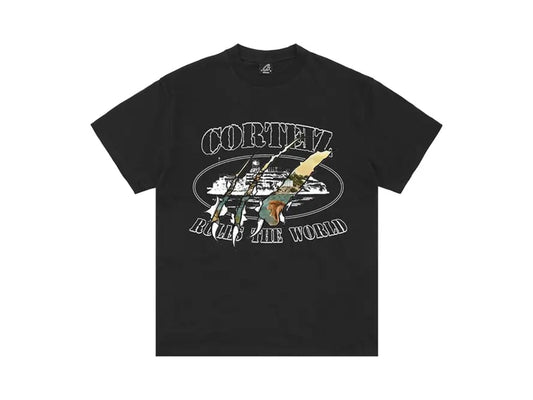 Corteiz Narnia Rip Tee Black