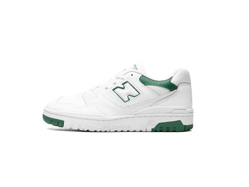 New Balance 550 White Classic Green