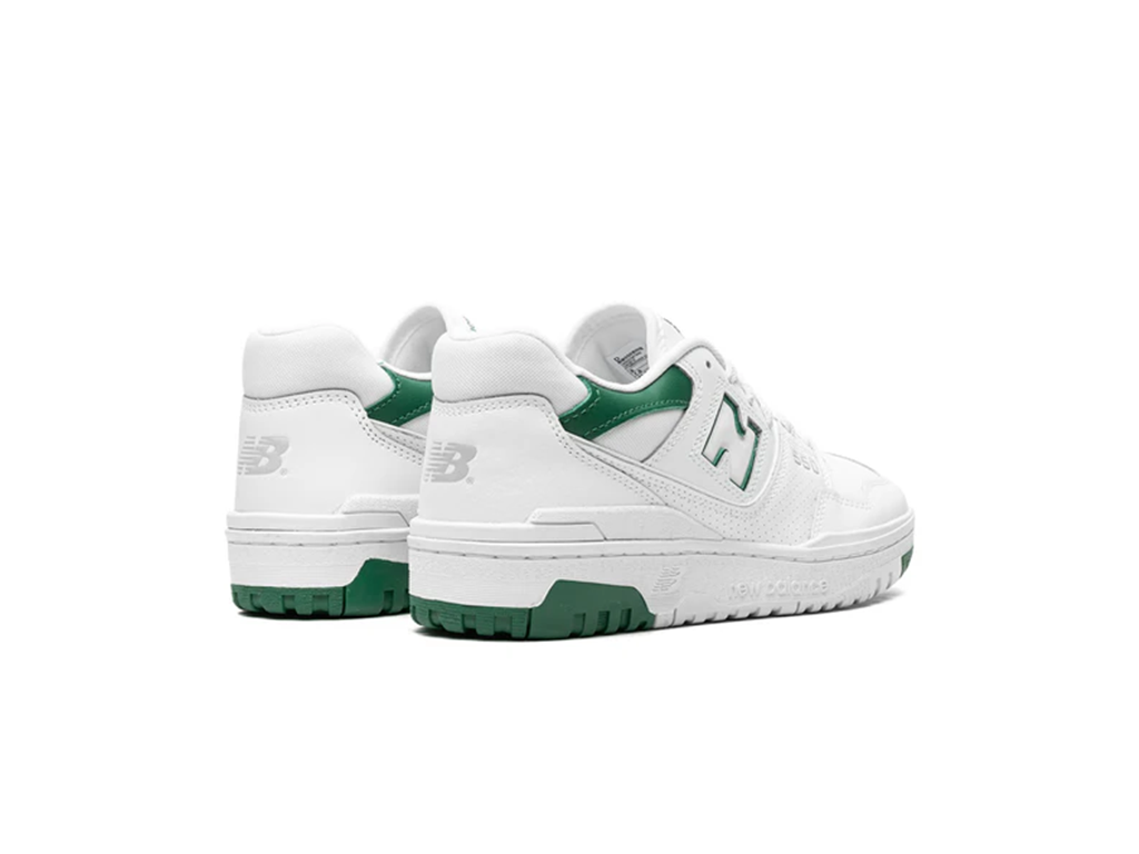 New Balance 550 White Classic Green