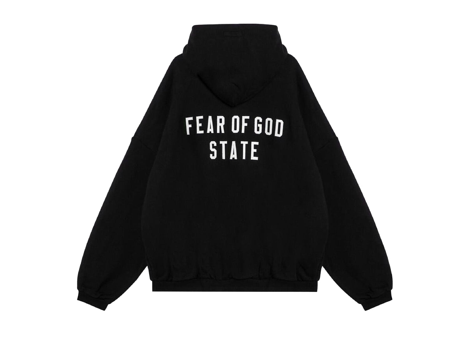 Fear of God Essentials Heavy Fleece Fullzip Hoodie Black