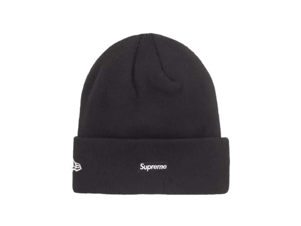 Supreme New Era S Logo Beanie (FW24) Black