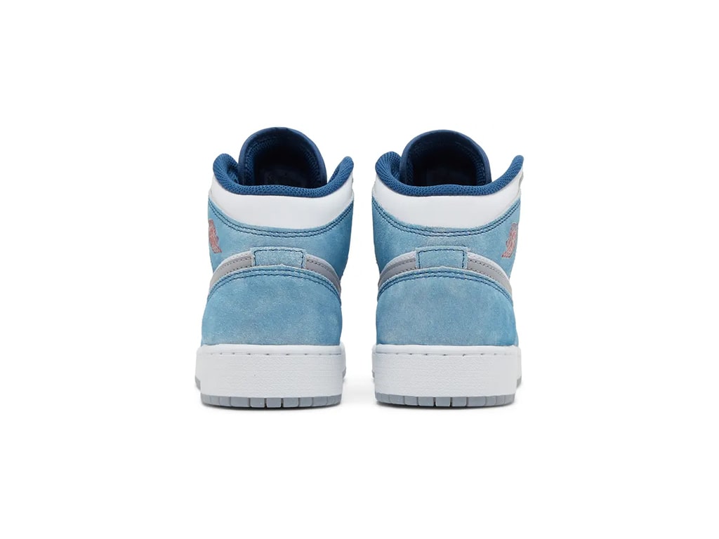 Jordan 1 Mid SE French Blue Light Steel (GS)