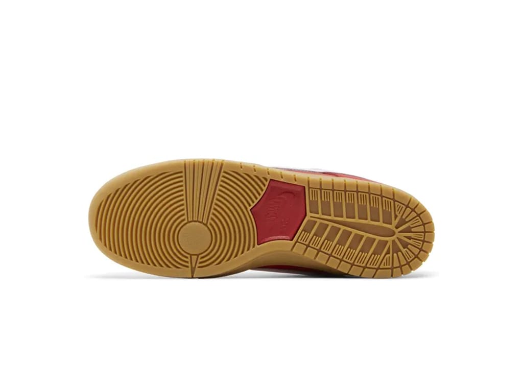 Nike SB Dunk Low University Red Gum