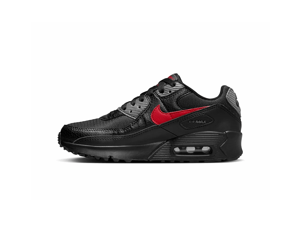 Nike Air Max 90 Next Nature Black Gym Red Iron Grey (GS) – hlavní pohled | Purekickz