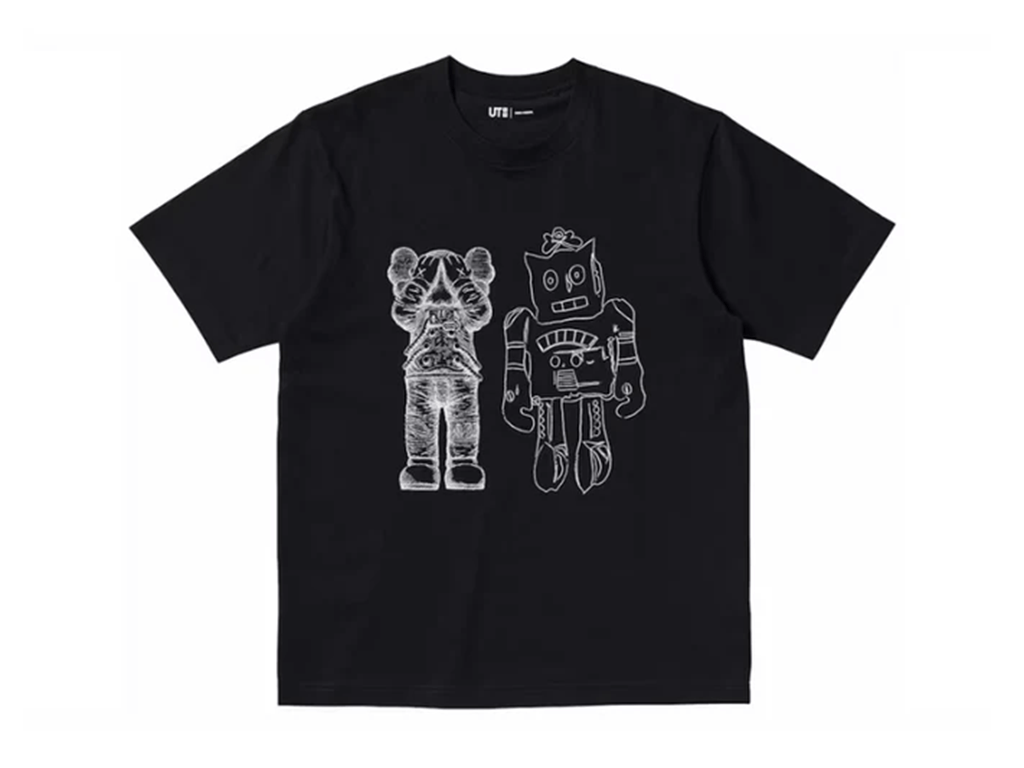 KAWS x Uniqlo Warhol UT Graphic 476351 T-shirt Black