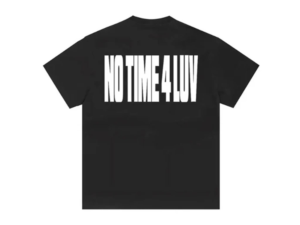Corteiz No Time 4 Luv Tee Black
