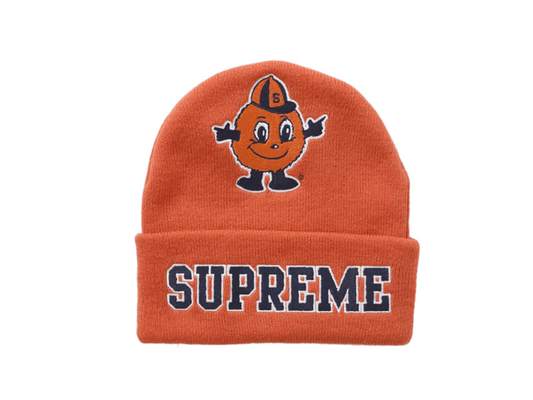 Supreme Mitchell & Ness NCAA Beanie Orange