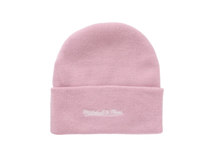 Supreme Mitchell & Ness NCAA Beanie Pink