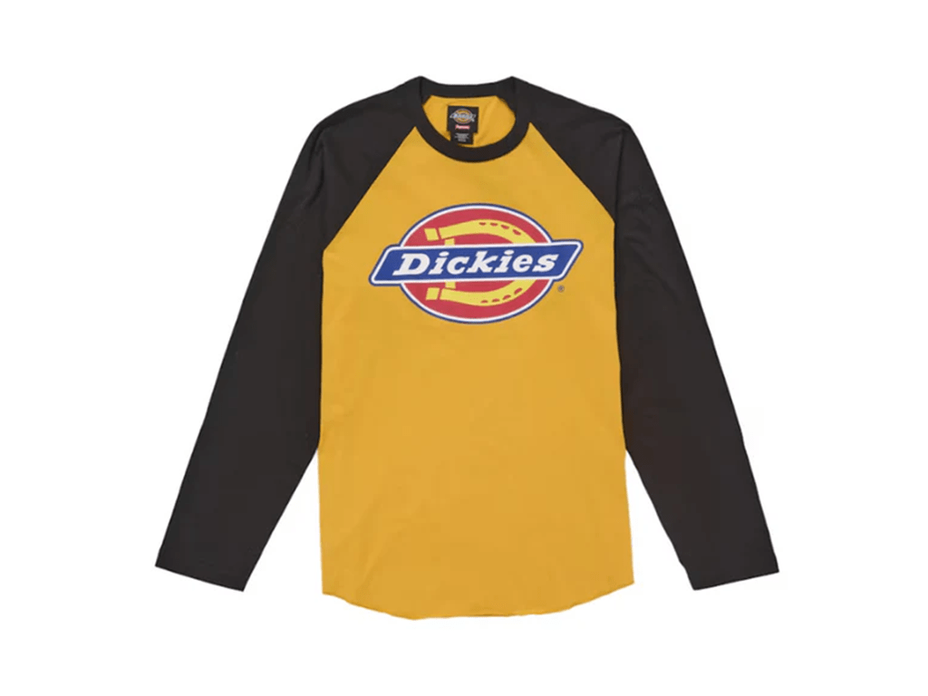 Supreme Dickies Raglan L/S Top Black – hlavní pohled | Purekickz