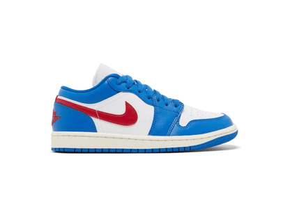 Air Jordan 1 Low Sport Blue Gym Red (W)