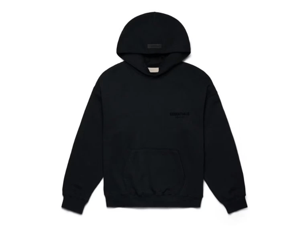 Fear of God Essentials Pullover Chest Logo Hoodie Stretch Limo/Black