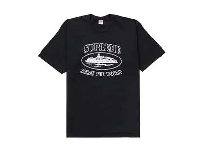 Supreme Corteiz Rules The World Tee Black