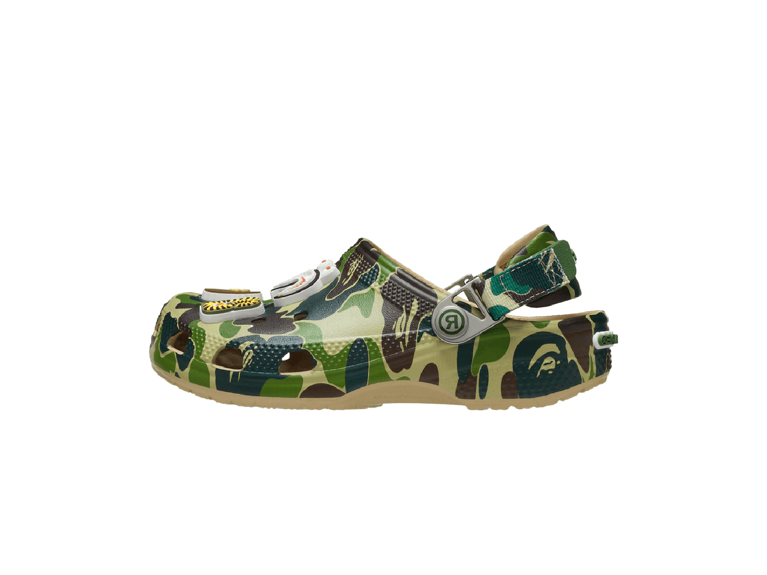 Crocs Classic Clog A Bathing Ape ABC Camo Green (Kids)