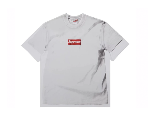 Supreme MM6 Maison Margiela Box Logo Tee White