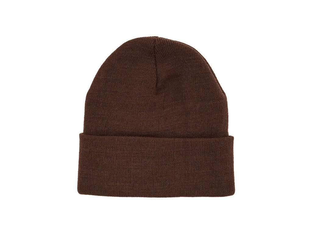 Supreme Crest Beanie Brown