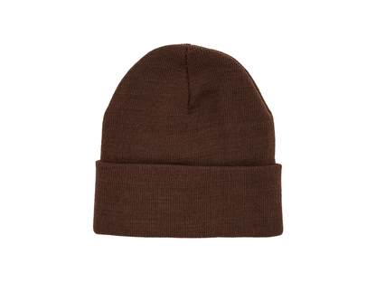 Supreme Crest Beanie Brown