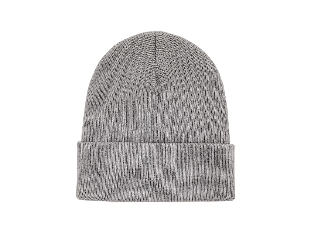 Supreme Crest Beanie Grey