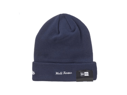 Supreme New Era Box Logo Beanie (FW24) Navy