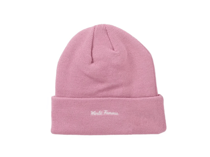 Supreme New Era Box Logo Beanie (FW24) Dusty Pink