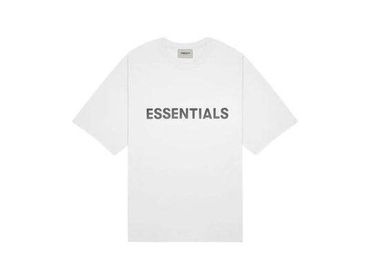 Fear of God Essentials Boxy T-Shirt Applique Logo White