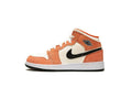 Jordan 1 Mid SE Orange Suede (GS)