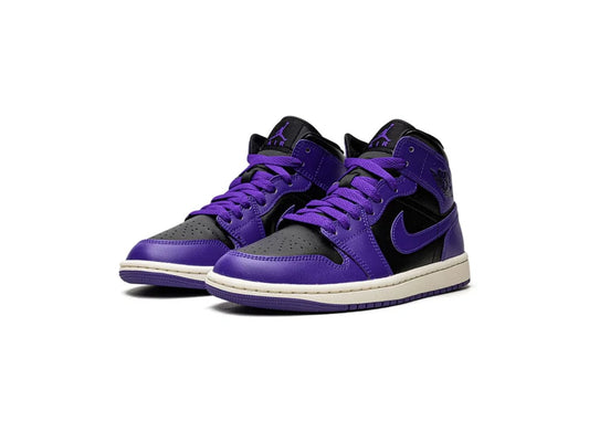 Jordan 1 Mid Purple Black (W)