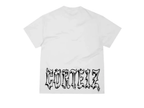 Corteiz Gothic Tee White – boční pohled | Purekickz