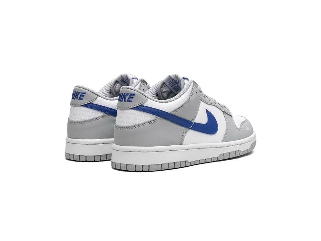 Nike Dunk Low Mini Swoosh Wolf Grey Game Royal (GS)