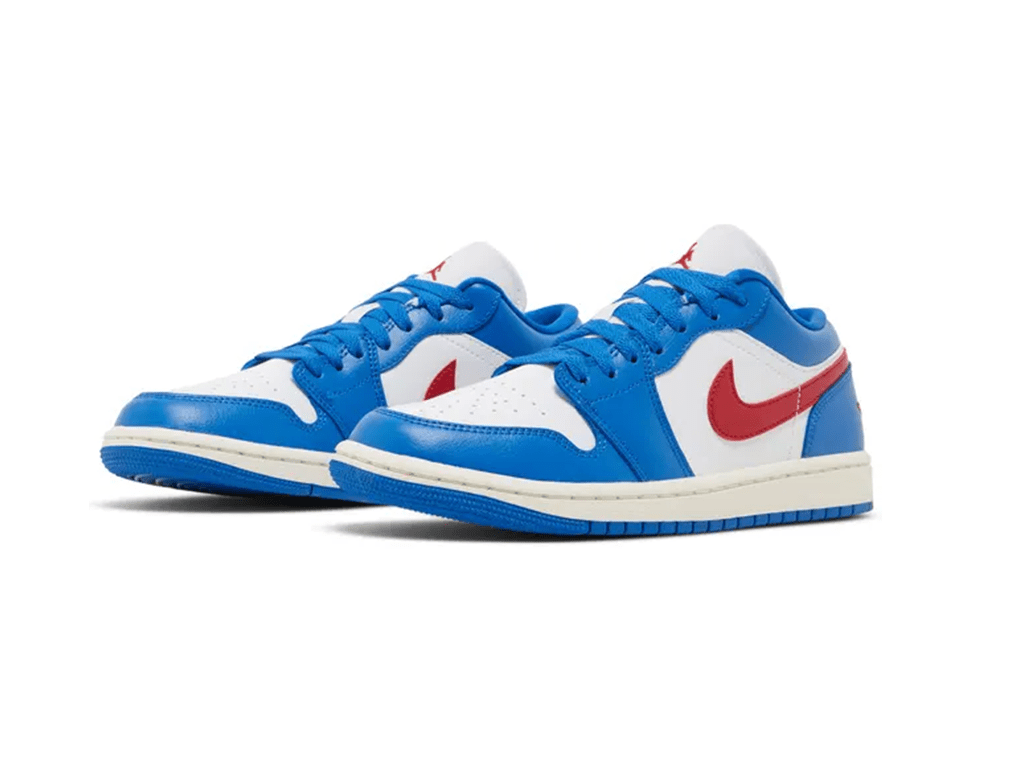 Air Jordan 1 Low Sport Blue Gym Red (W)