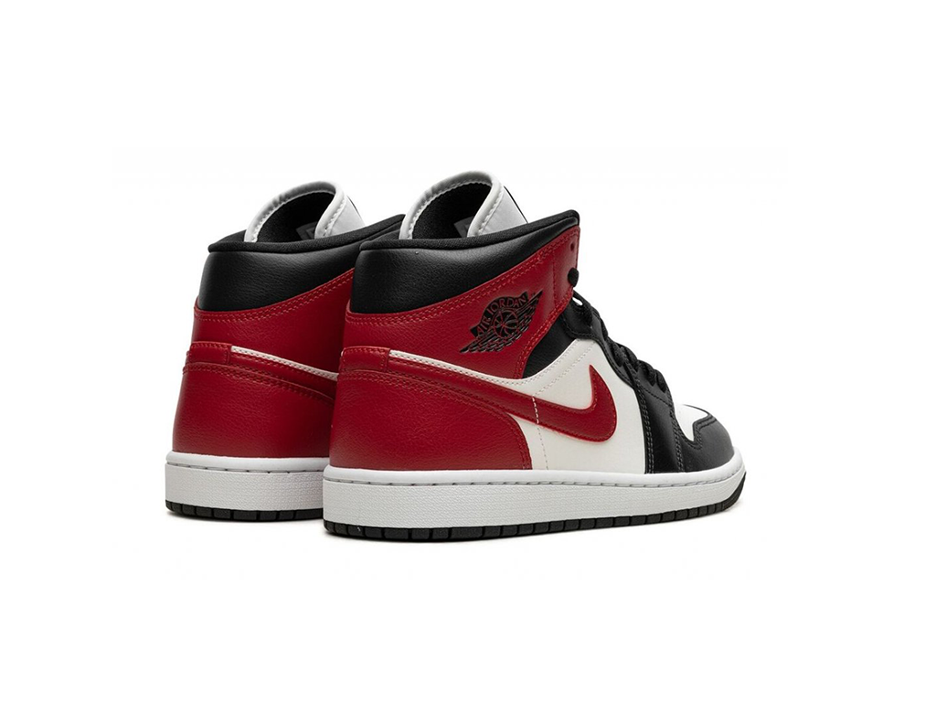 Jordan 1 Mid Gym Red Off Noir (W)