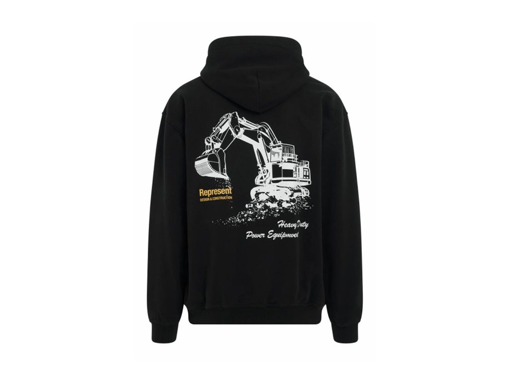 Represent Design & Construction Hoodie – boční pohled | Purekickz