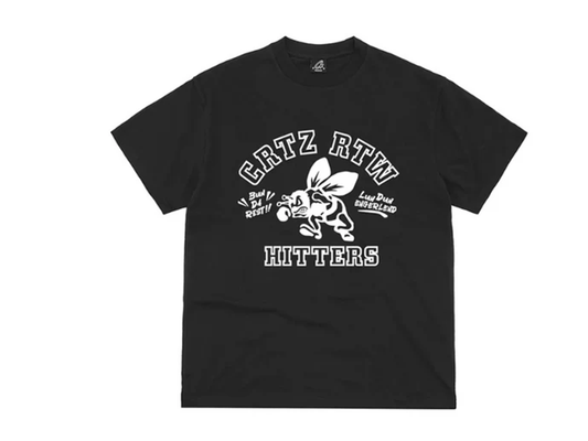 Corteiz The Hitters Tee Black