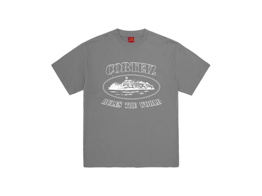 Corteiz OG Alcatraz Tee Gully Grey