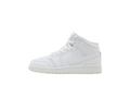 Air Jordan 1 Mid GS 'Triple White' 2023