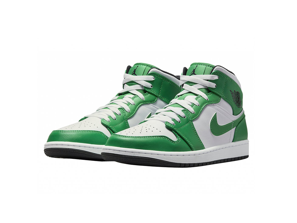 Jordan 1 Mid Lucky Green