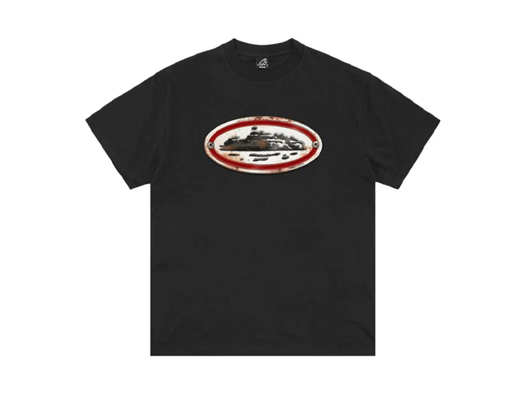 Corteiz Rusty Alcatraz Tee Black